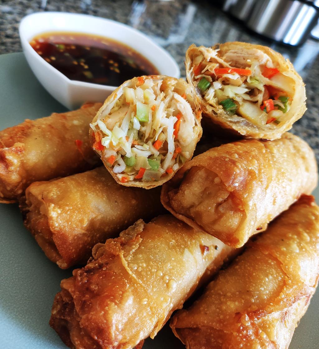 Air Fryer Spring Rolls