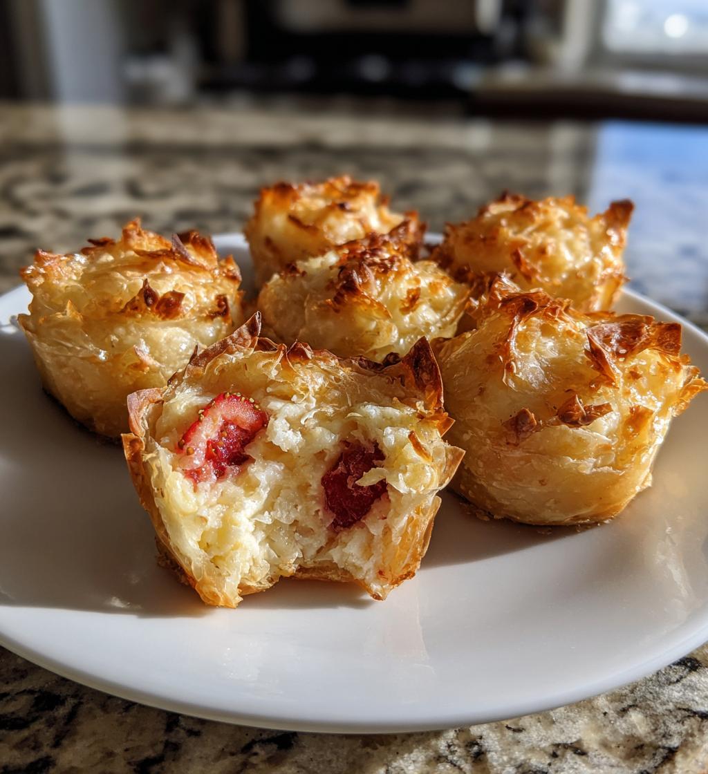Air Fryer Strawberry Cheesecake Bites - detail 1