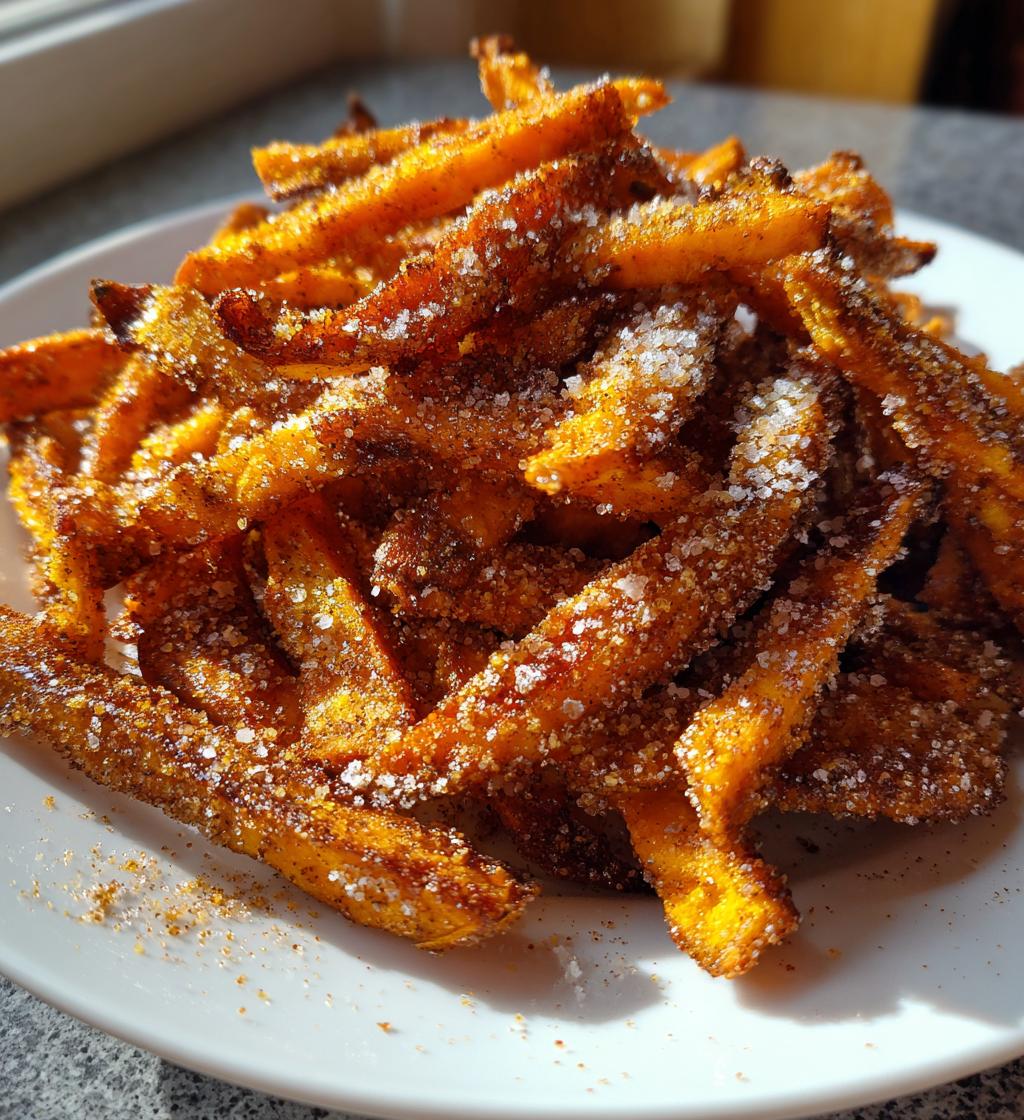 Air Fryer Sweet Potato Fries with Cinnamon Sugar - detail 1