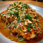 Air Fryer Thai Peanut Chicken Breast