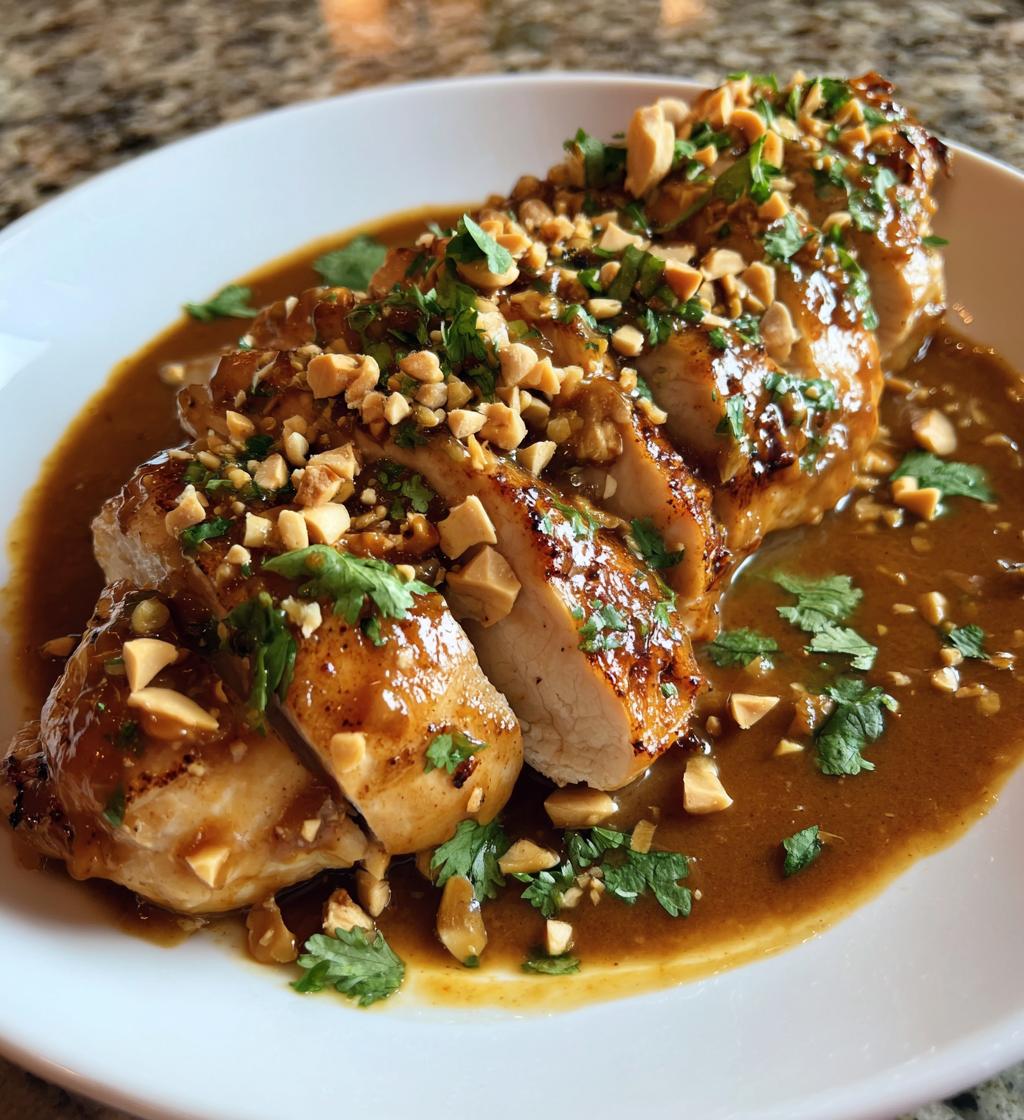 Air Fryer Thai Peanut Chicken fillet - detail 1
