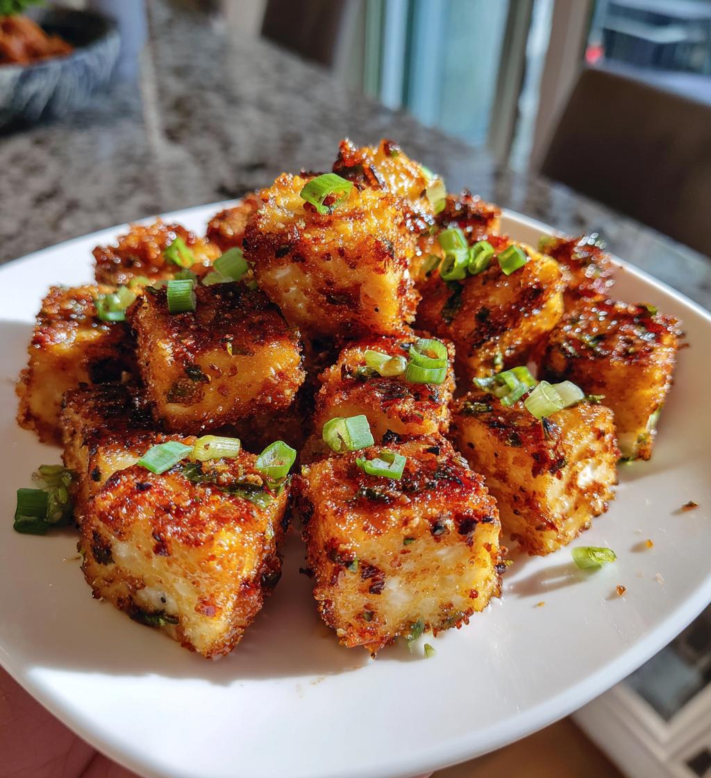 Air Fryer Tofu Bites