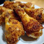 Air fryer KFC Southern Fried Chicken Drumsticks - Pretty Delicious Eats
