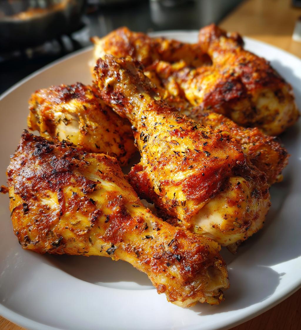 Crispiest Air Fryer Chicken Legs - detail 1
