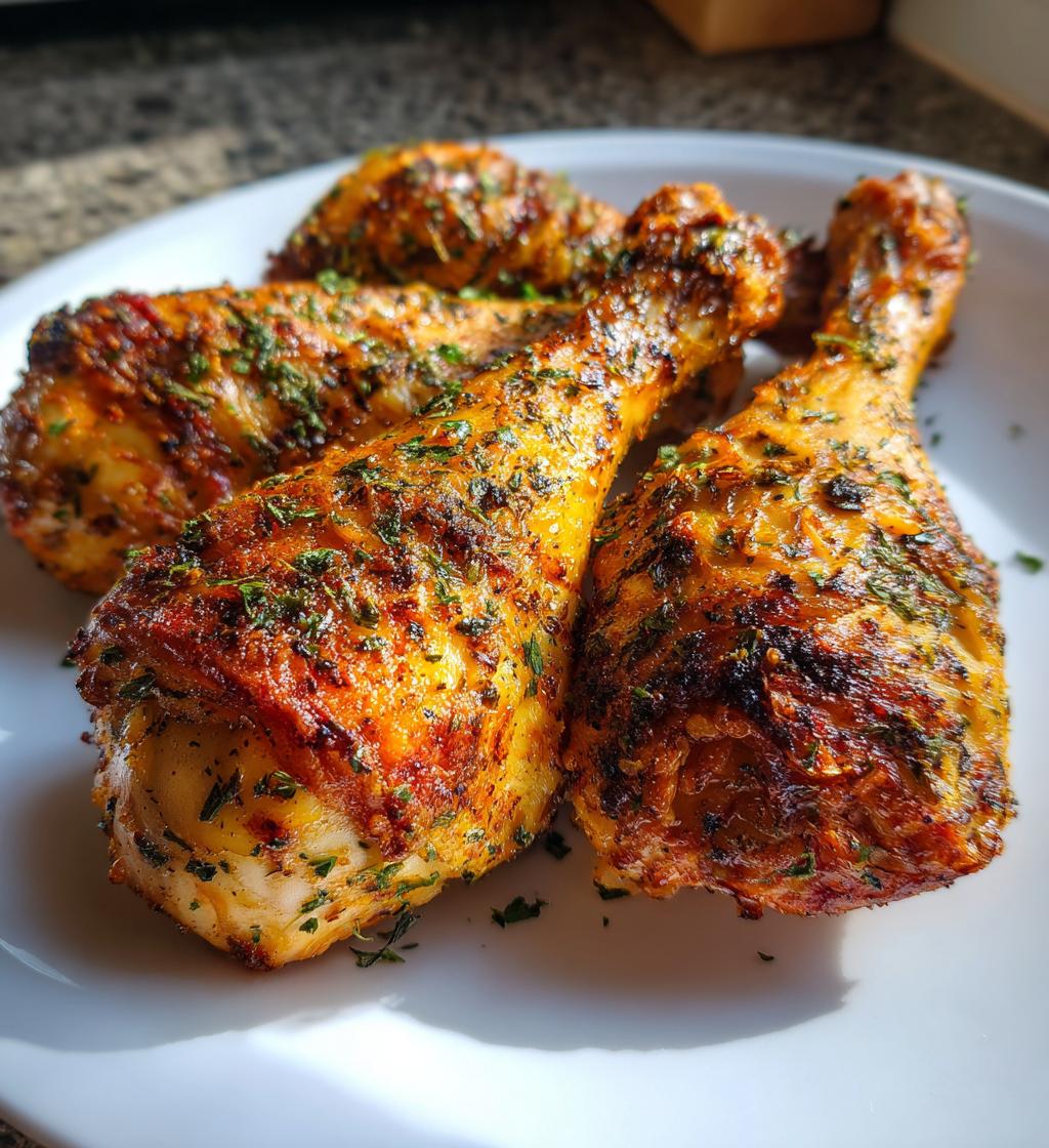 Crispiest Air Fryer Chicken Legs