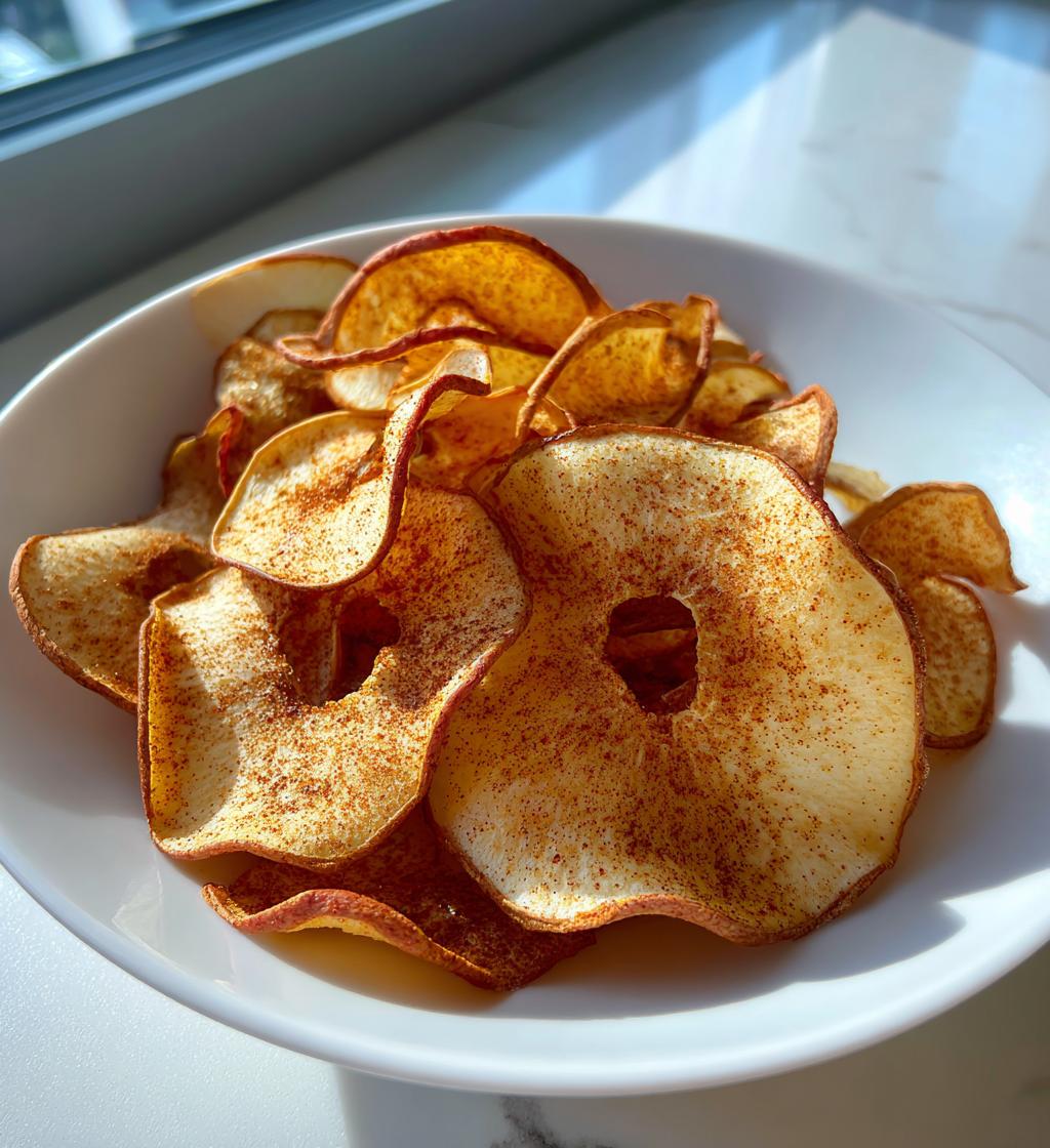 Easy Air Fryer Apple Chips