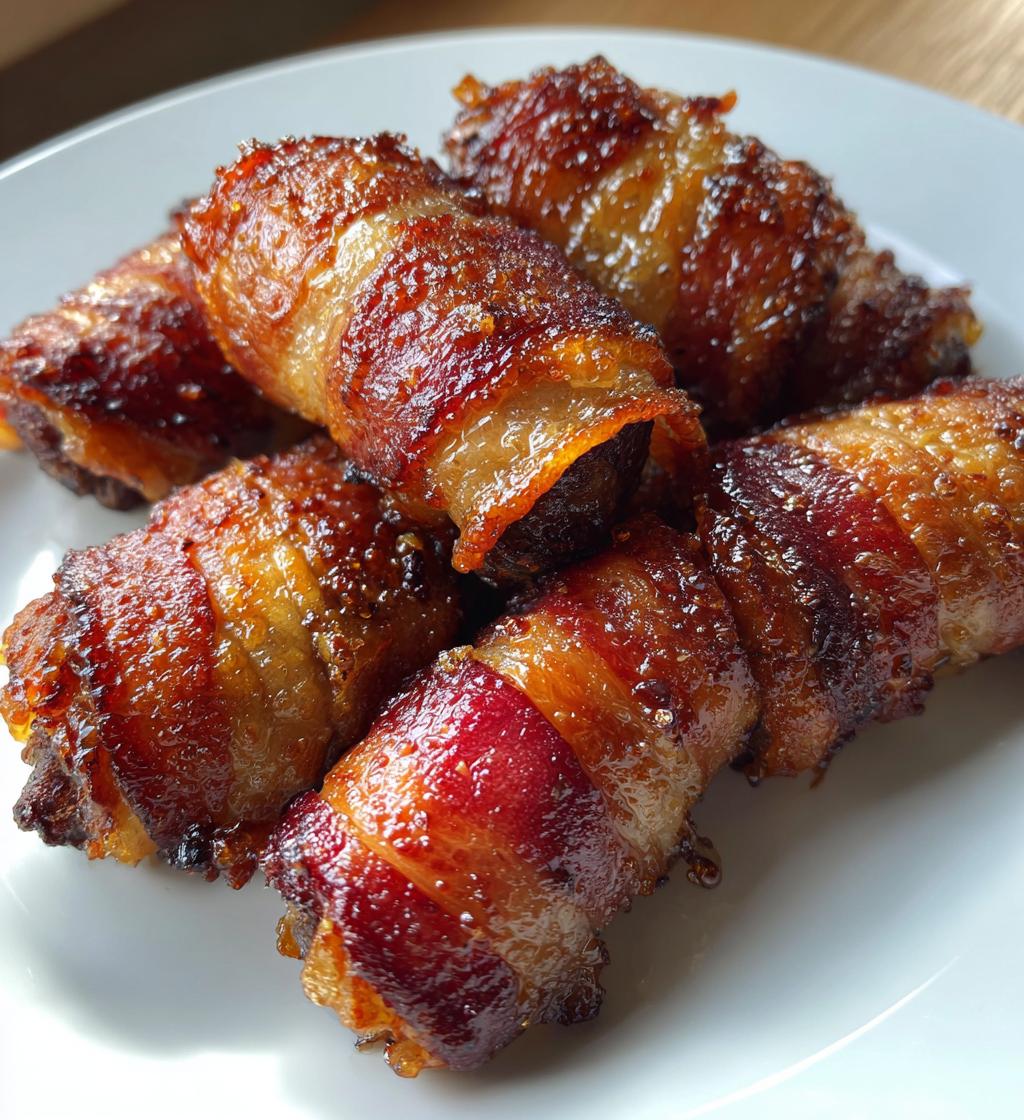 Easy Air Fryer Bacon-Wrapped Dates - detail 1