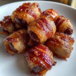Easy Air Fryer Bacon-Wrapped Dates