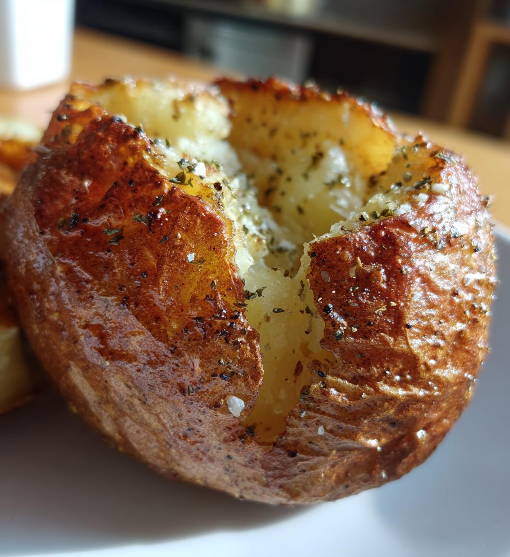 Easy Air Fryer Baked Potatoes