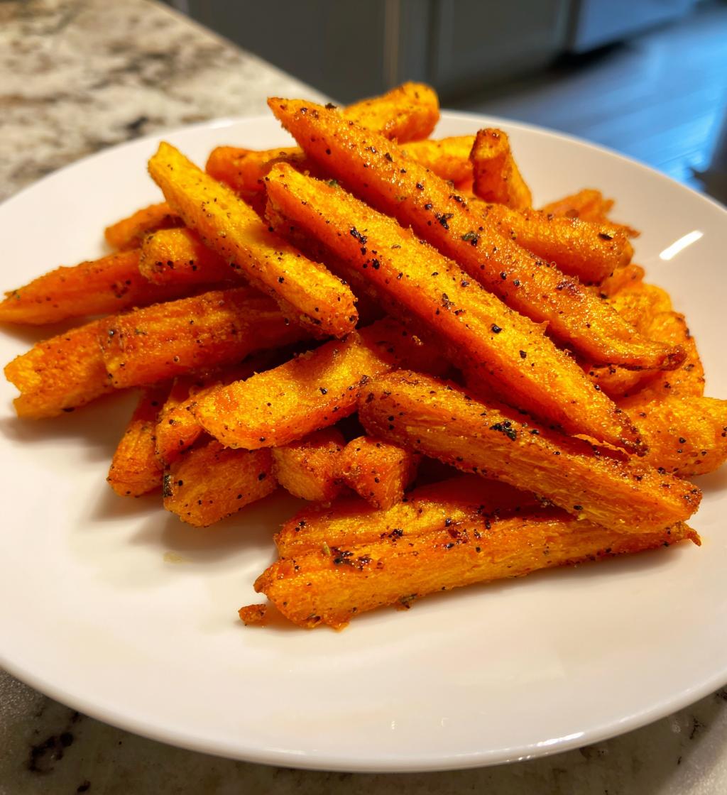 Easy Air Fryer Carrot Fries - detail 1