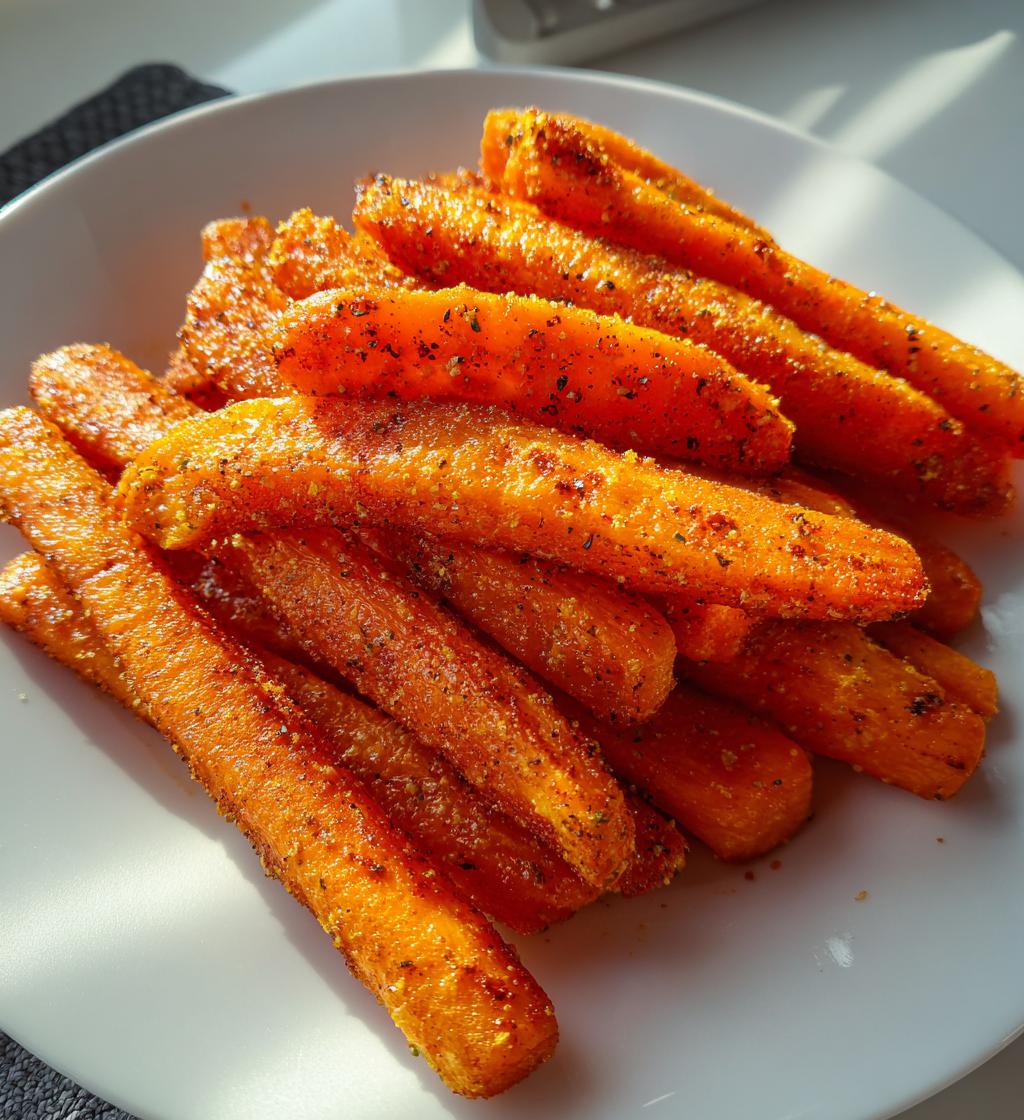 Easy Air Fryer Carrot Fries