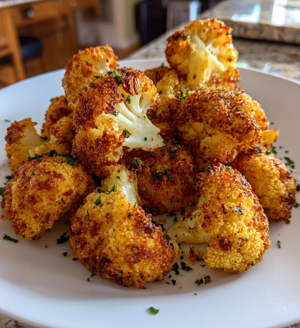 Easy Air Fryer Cauliflower Bites - detail 1