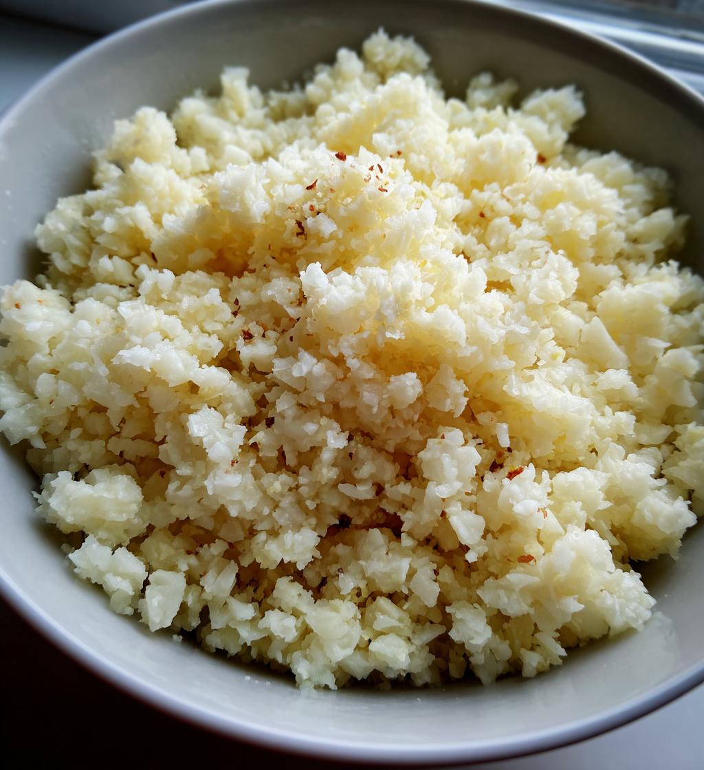 Easy Air Fryer Cauliflower Rice - detail 1