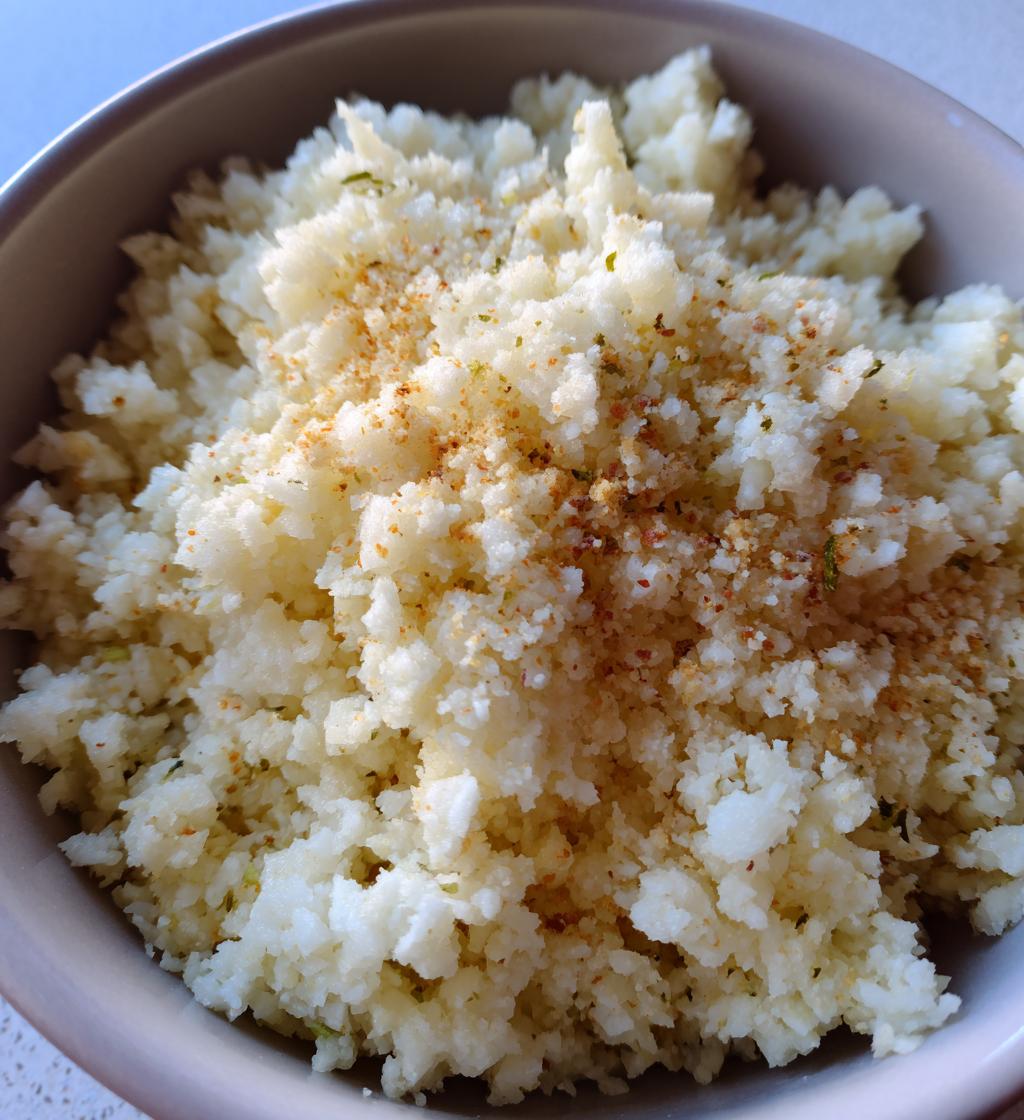 Easy Air Fryer Cauliflower Rice