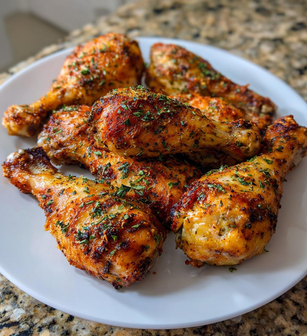 Easy Air Fryer Chicken Drumsticks