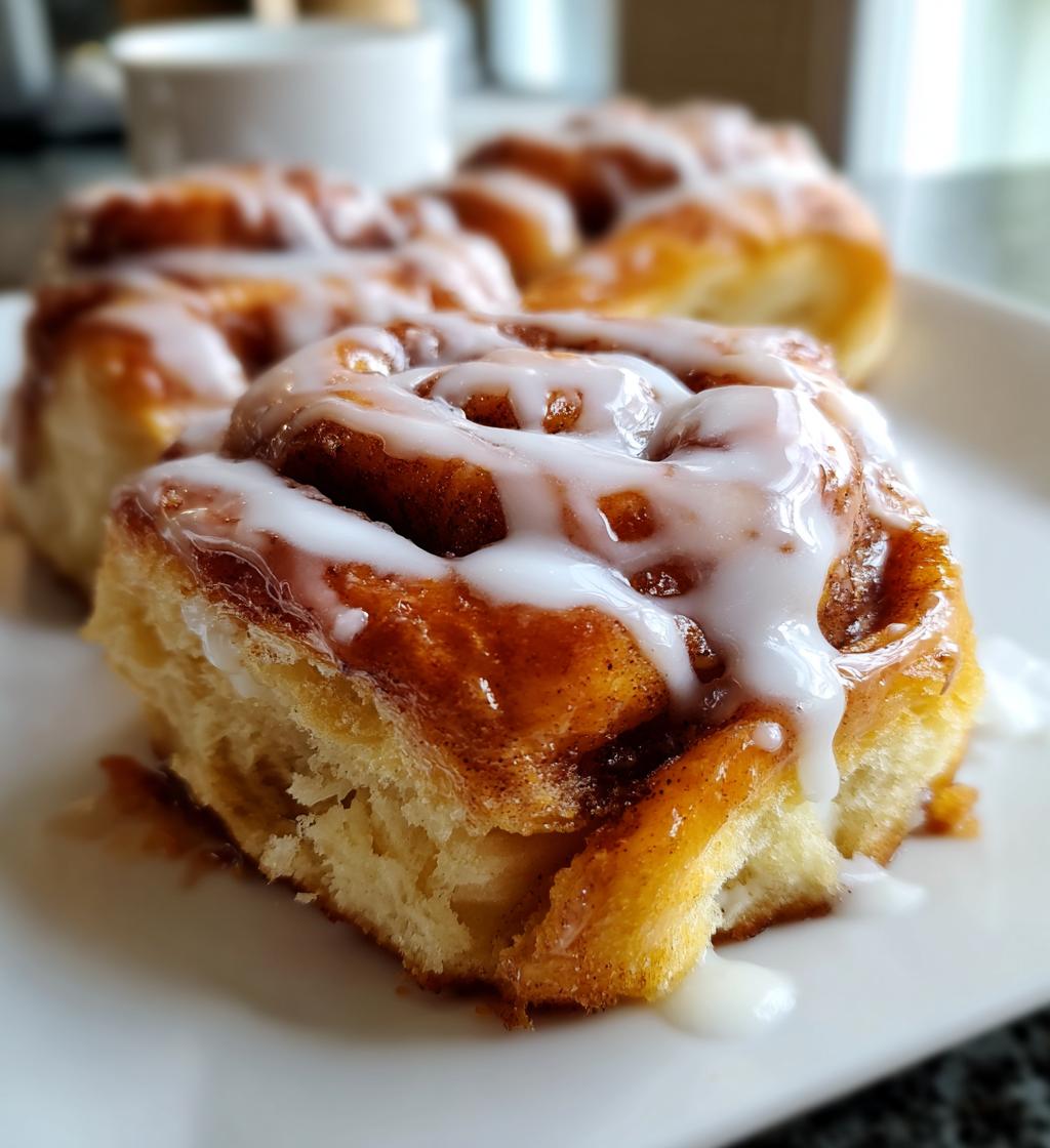 Easy Air Fryer Cinnamon Rolls - detail 1