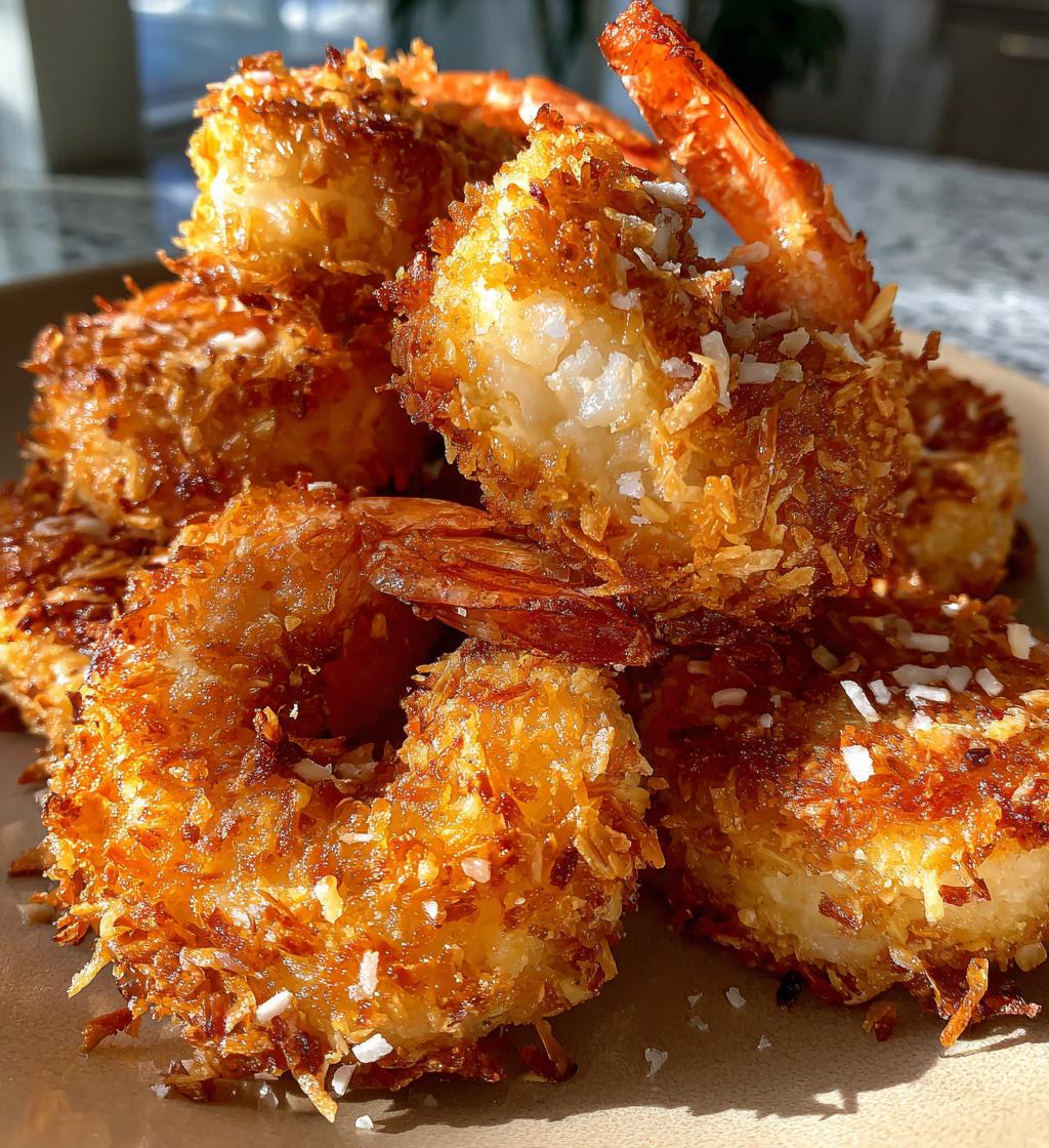 Easy Air Fryer Coconut Shrimp