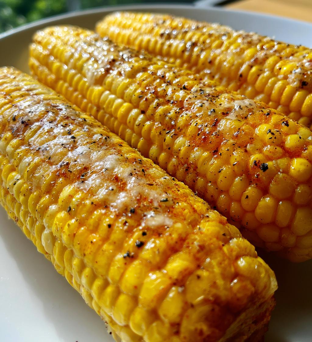 Easy Air Fryer Corn on the Cob
