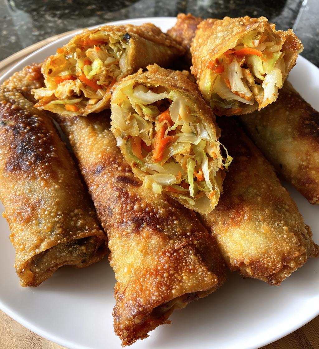 Easy Air Fryer Egg Rolls