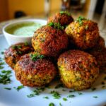 Easy Air Fryer Falafel