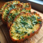 Easy Air Fryer Garlic Bread