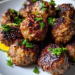 Easy Air Fryer Meatballs