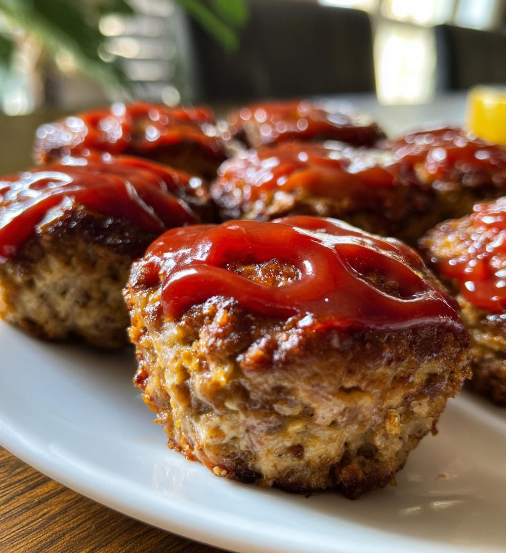 Easy Air Fryer Meatloaf Minis