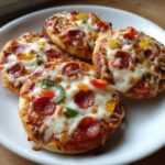 Easy Air Fryer Mini Pizzas