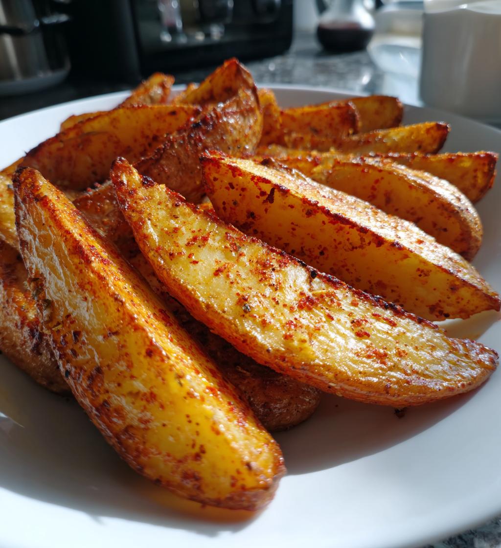 Easy Air Fryer Potato Wedges - detail 1