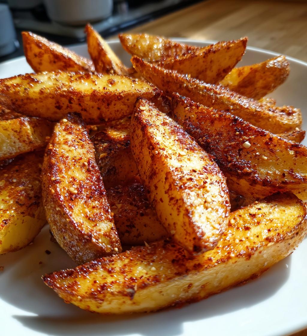 Easy Air Fryer Potato Wedges