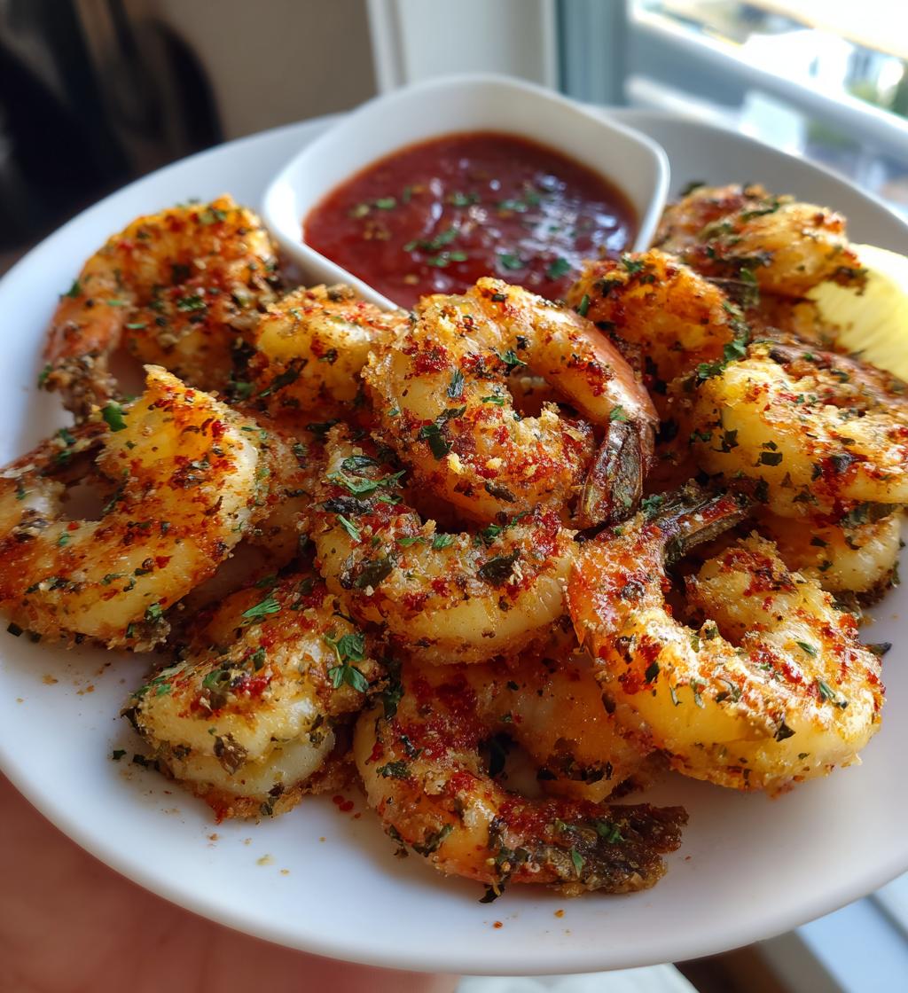 Easy Air Fryer Shrimp - detail 1