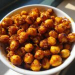 Easy Air Fryer Spicy Chickpeas