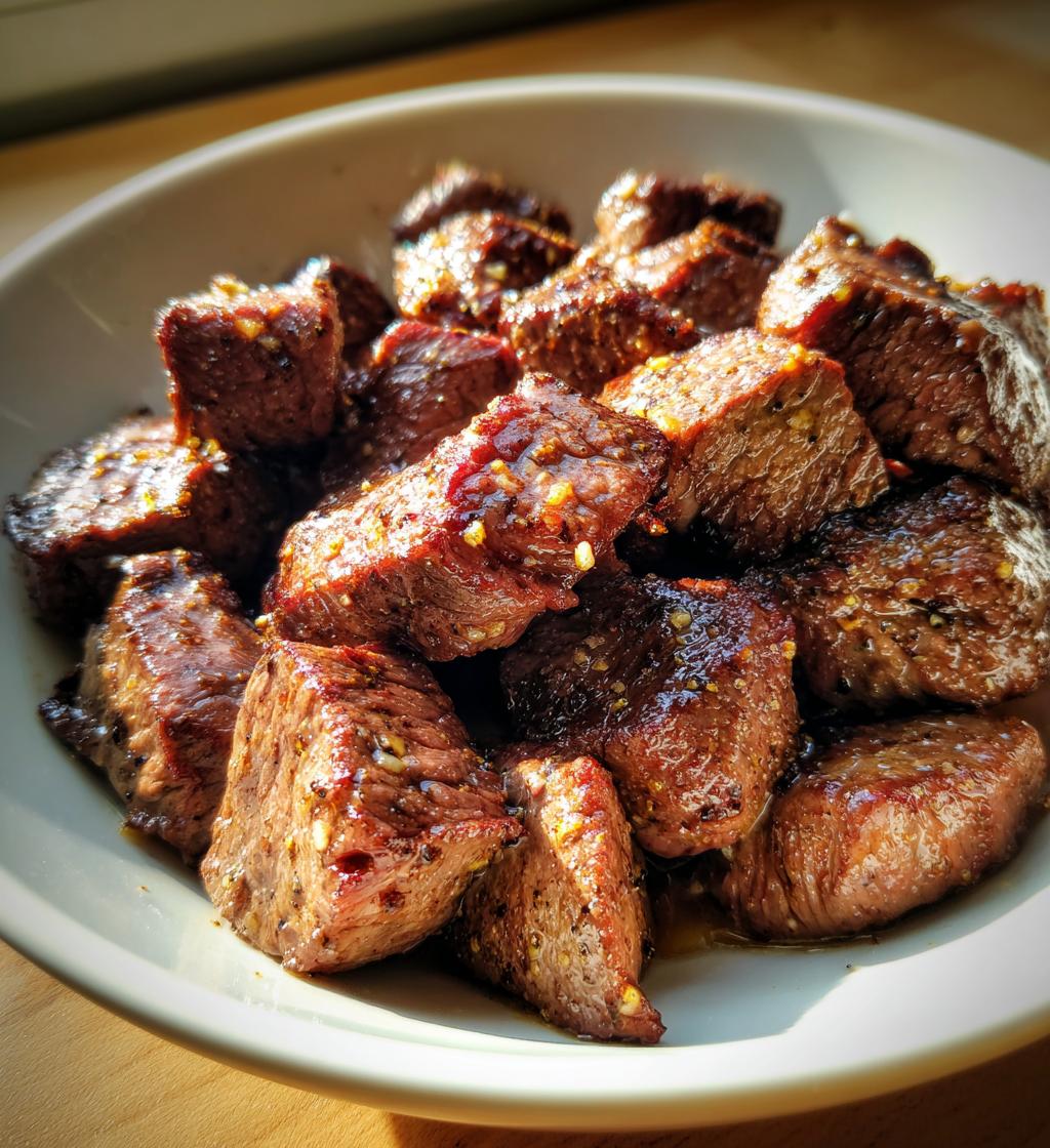 Easy Air Fryer Steak Bites - detail 1