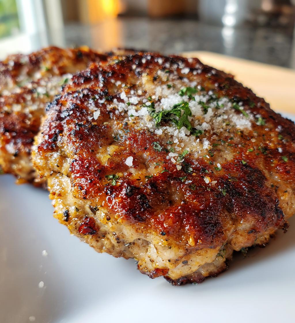 Easy Air Fryer Turkey Burgers - detail 1
