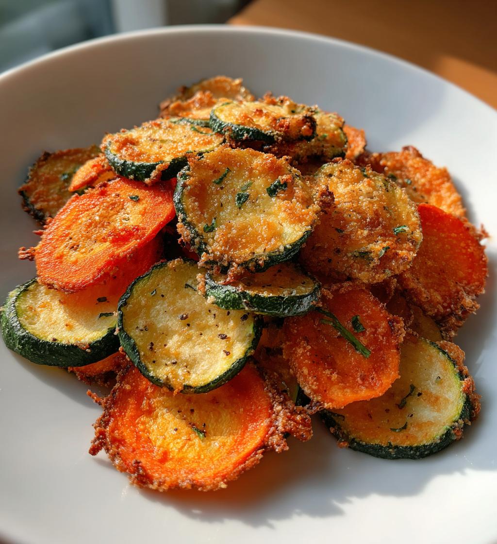 Easy Air Fryer Veggie Chips