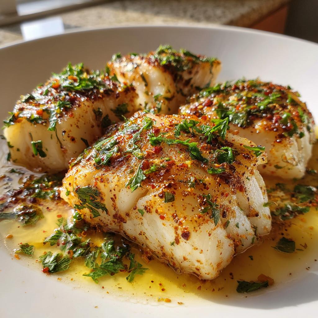 Healthy Air Fryer Cod with Lemon - detail 1