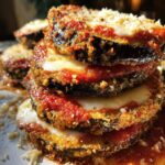 Healthy Air Fryer Eggplant Parmesan (Light)