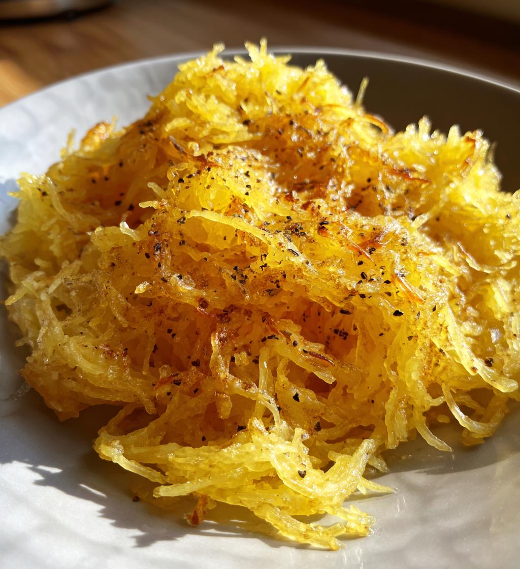 Healthy Air Fryer Spaghetti Squash - detail 1