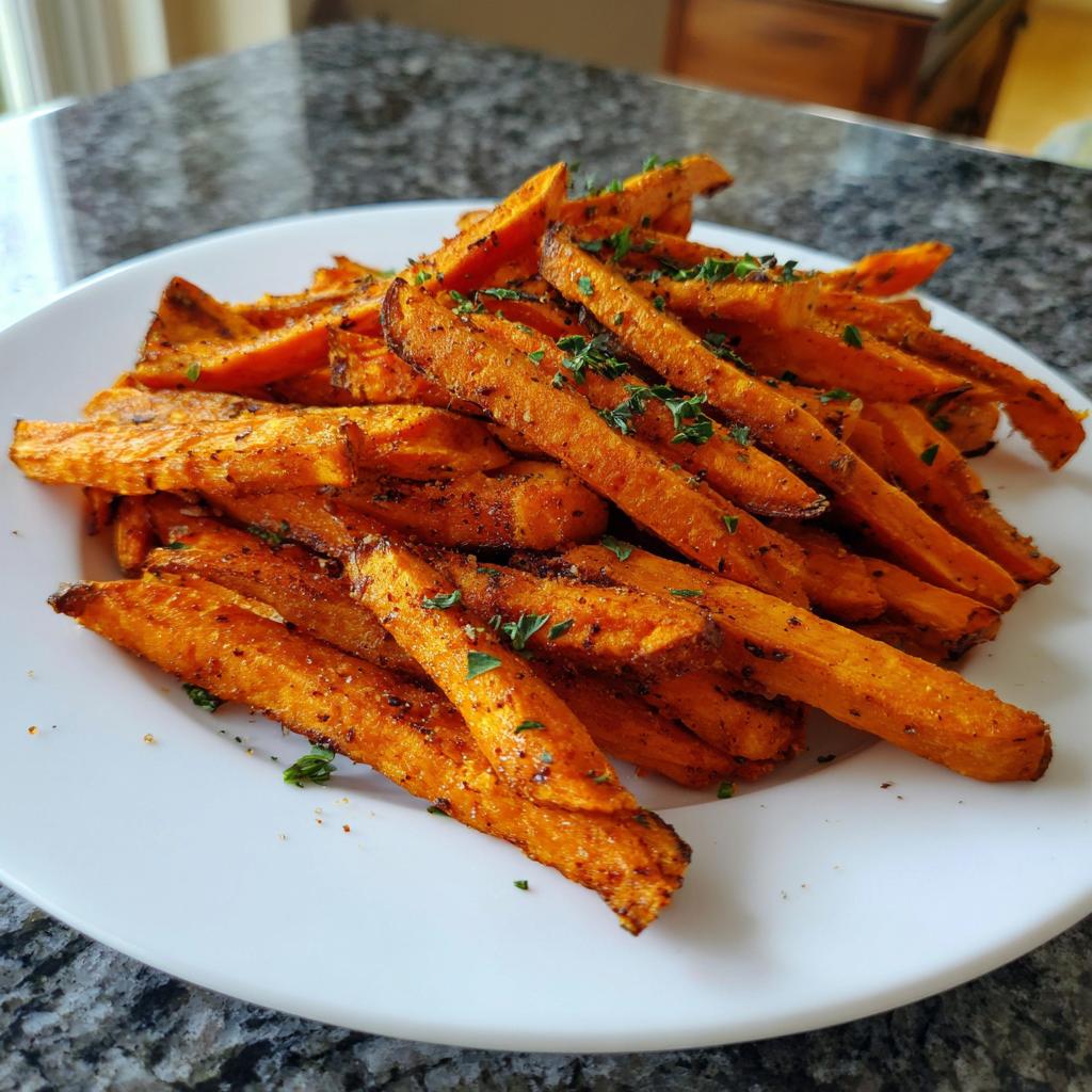 Healthy Air Fryer Sweet Potato Fries - detail 1