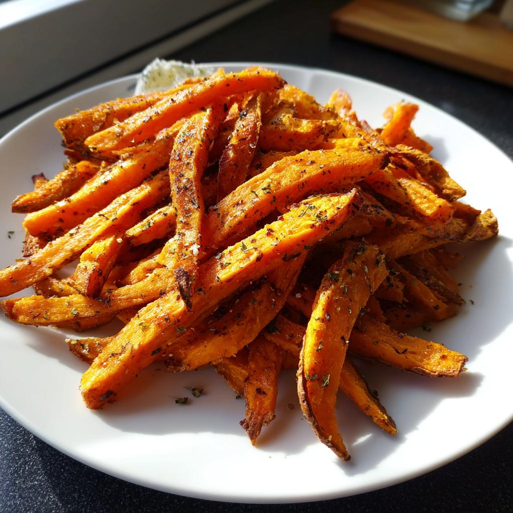 Healthy Air Fryer Sweet Potato Fries