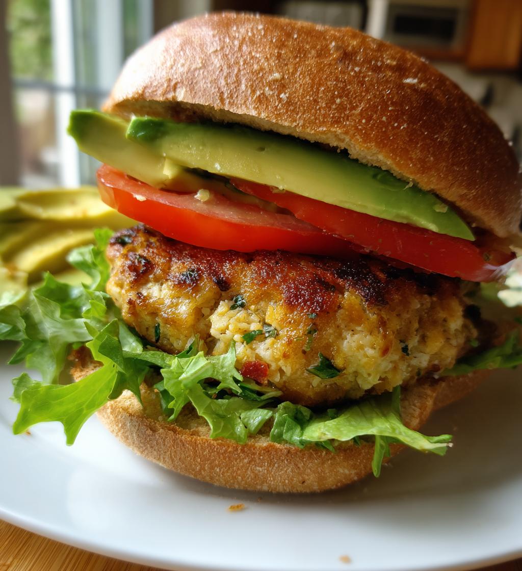 Healthy Air Fryer Turkey Burgers - detail 1