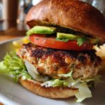 Healthy Air Fryer Turkey Burgers