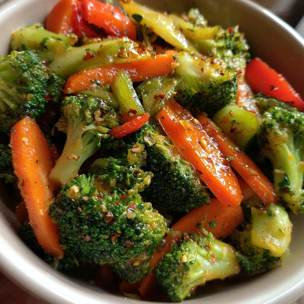 Healthy Air Fryer Veggie Stir Fry - detail 1