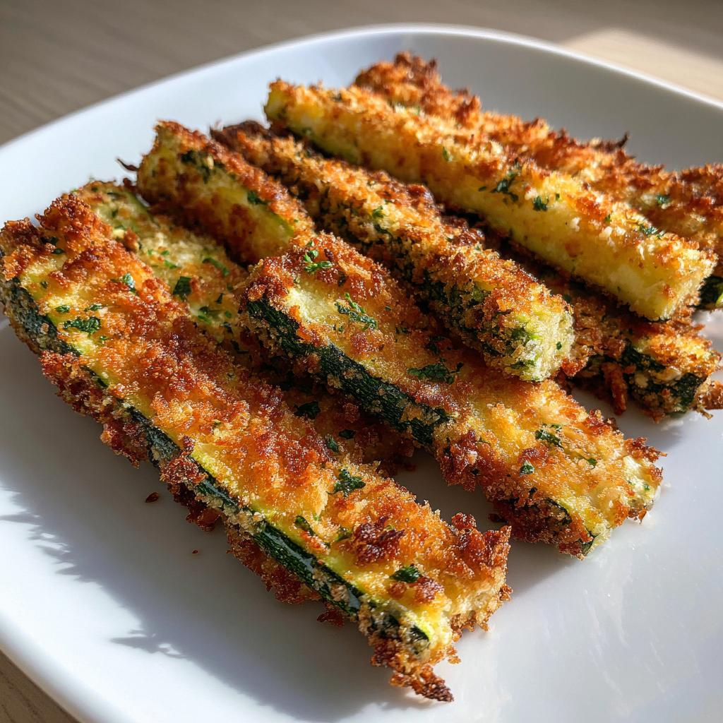 Healthy Air Fryer Zucchini Fries