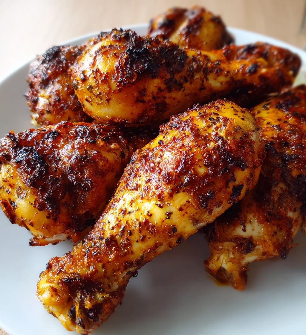 Perfect Air Fryer Chicken Drumsticks (Or legs!) - The Big Man's World