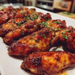 Air Fryer BBQ Chicken Wings