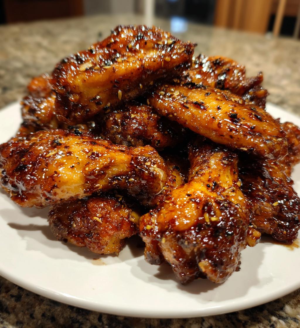 Air Fryer Balsamic Glazed Wings - detail 1