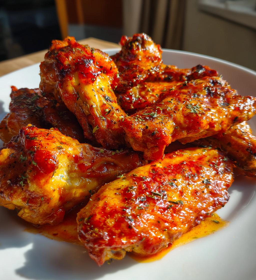 Air Fryer Buffalo Chicken Wings - detail 1