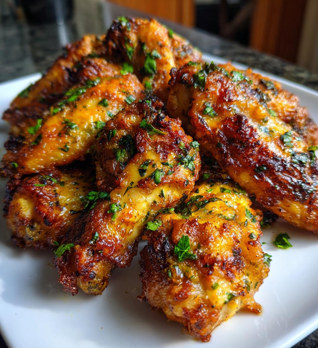 Air Fryer Caribbean Rum Wings