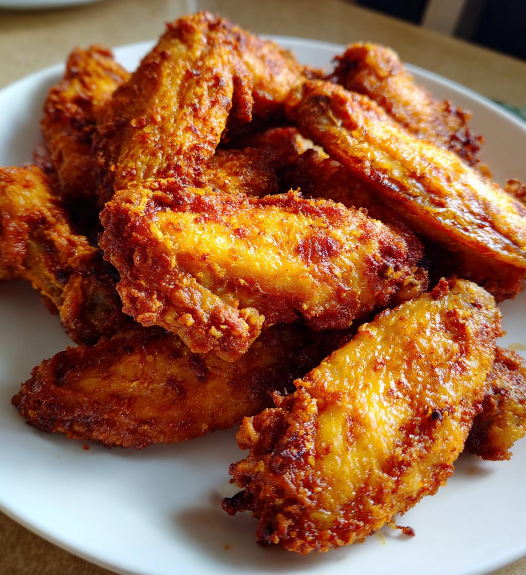 Air Fryer Crispy Chicken Wings (No Sauce)